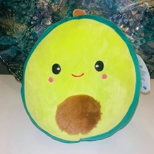 Austin Fluffy Belly Avocado Squishmallows 8" Fruit Squad